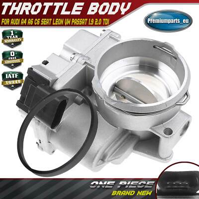 Throttle Body for Audi A4 A6 C6 Seat Leon 1P1 VW Passat 3B3 3B6 1.9 TDI