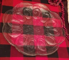 Deviled Egg Platter Glass