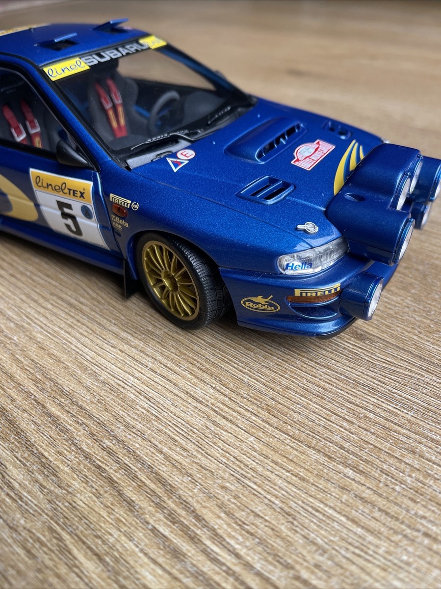 ミニカー AUTOart 1/18 SUBARU IMPREZA WRC'99 AUTOart 1 18 Subaru Impreza WRX 1999 Diecast Model Car Blue