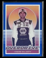 Chase Elliott 2022 Chronicles Overdrive Blue Prizm 74/199
