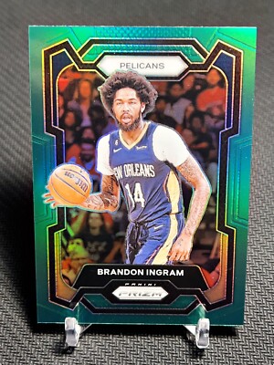 2023-24 Prizm Basketball Green Brandon Ingram New Orleans Pelicans #89