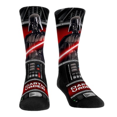 ROCK 'EM SOCKS STAR WARS DARTH VADER MENS SIZE L/XL 9-13 NEW FAST SHIP
