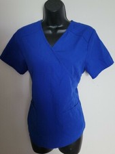 Scrubstar Blue Scrub Top Size XS Great Condition