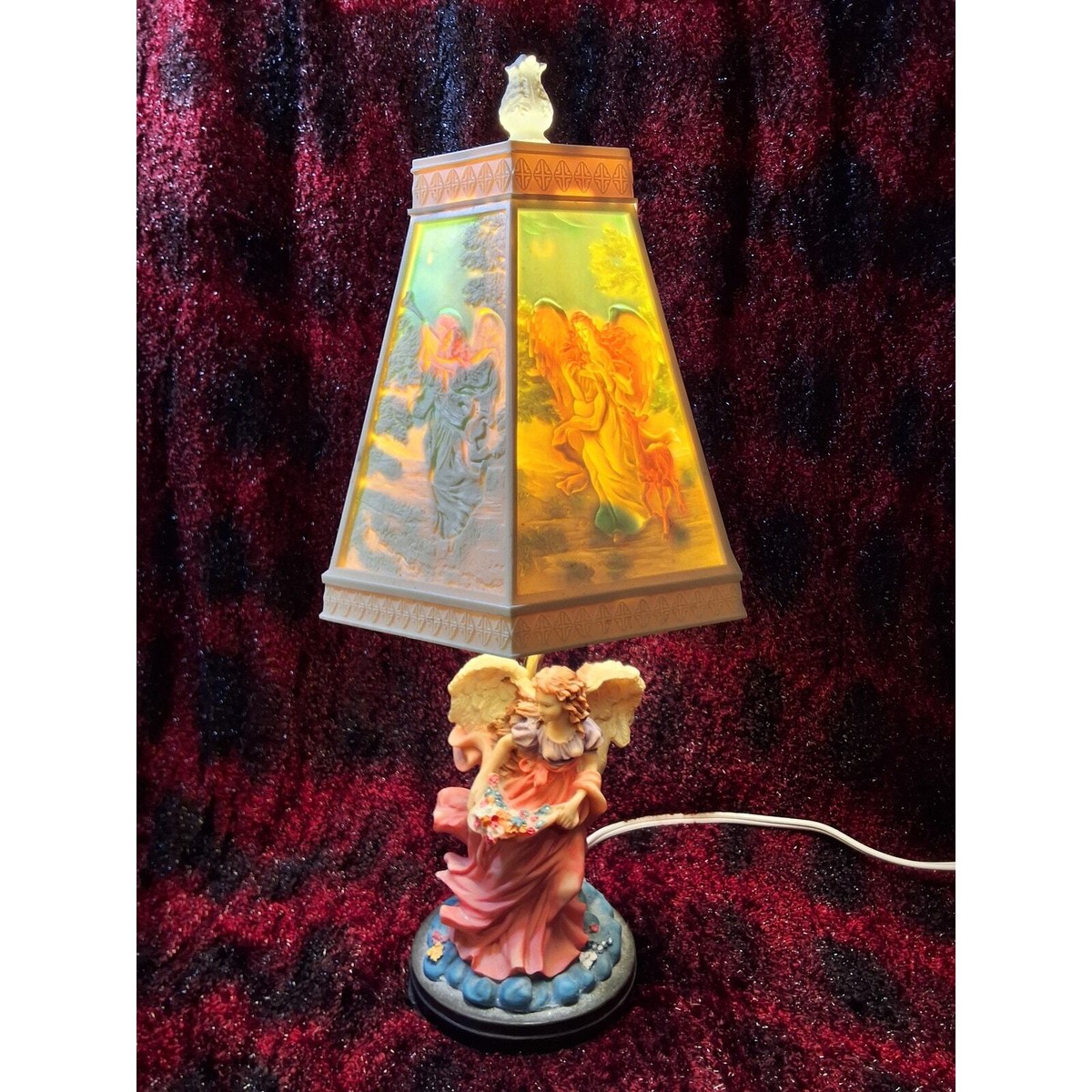 VINTAGE ANGEL LAMP | eBay