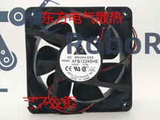 1 pcs DELTA Fan AFB1224SHE DC24V 0.75A 12038 12CM 2 wire Inverter cooling fan