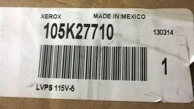 XEROX 105K27710 LVPS 115V Power Systems PS-1808 NEW