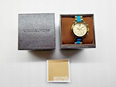 MICHAEL KORS
Bradshaw Chronograph Watch w/ booklet Amazon.com: Michael Kors Bradshaw Chronograph Gold-Tone  main image 2