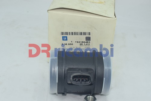 MISURATORE DEBIMETRO FLUSSO MASSA ARIA FILTRO ARIA OPEL 836650 93186483 - Imagen 3 de 5