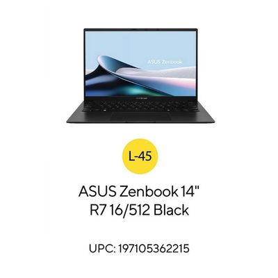 ASUS Zenbook 14 inch OLED WUXGA Touch Windows Laptop AMD Ryzen 7