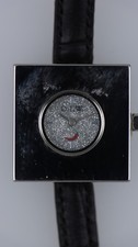Orologio O.I.W. Officine Italiane Wrist Watch Quadrato Nero Silver Pepper Quartz