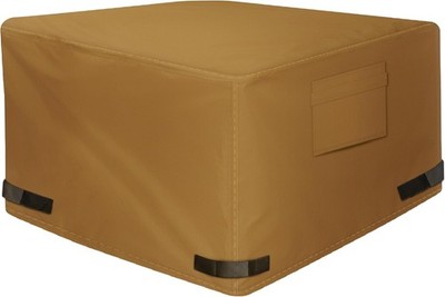 Square Fire Pit Cover - Waterproof 600D Heavy Duty Cover, Premium Patio Outdo...