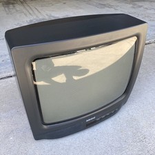 Vintage Admiral JSA12300 13" Color CRT TV - No Remote - TESTED Y2K Retro Gaming