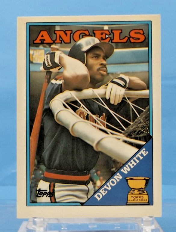 1988 Topps Tiffany #192 - Devon White - California Angels - Near Mint