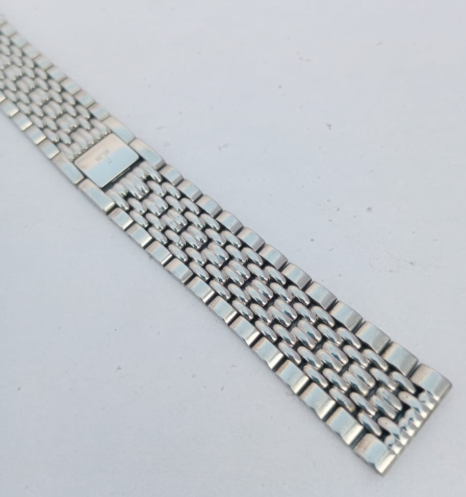 Vintage Tissot Watch Beads of Rice Bracelet 19mm ref T109410A All