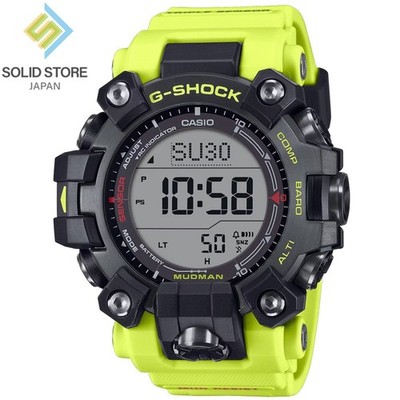 CASIO G-SHOCK MUDMAN GW-9500MRY-1A9JF Triple Sensor Radio Solar Watch 52.7mm