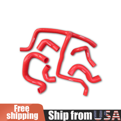 Red Silicone Radiator Hose for BMW E30 320i/325i M20 Engine 1989 1990 1991 1992