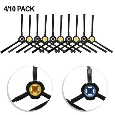 For ILIFE V3x Compatible Side Brush Set of 4 or 10 for Efficient Cleaning