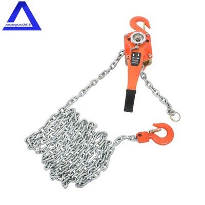 Lever Block Chain Hoist G80 Ratchet Hoist 6600lb Capacity 20ft / 6m Lifter