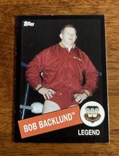 2015 Topps Heritage WWE Legend #3 Bob Backlund black parallel