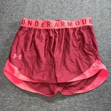 Under Armour Women's Play Up 3.0 Shorts Size XS Red NWT