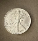 1987 1 oz Silver American Eagle Dollar $1 Uncirculated Coin