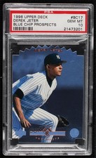 1996 Upper Deck Blue Chip Prospects Derek Jeter #BC17 PSA 10 GEM MT HOF 04b0