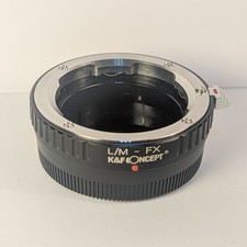K&F Concept L/M-FX Lens Adapter Ring for Leica LM Lens to Fujifilm FX Cameras