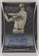 2018 Topps Tribute Iconic Perspectives 34/97 David Justice #IP-DJU Auto 6fs