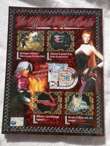 DEVIL MAY CRY ITALIAN Video Game Strategy PERFECT GUIDE Versus Books Cyber Press - Picture 6 of 6