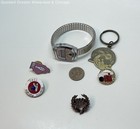 Bowling Lover's Mixed Tones Bowling Watch Award Pins Key Chain 59.1g — photo 2