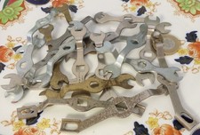 MECCANO X20 PART 34 34B SPANNERS BOX HEX SQUARE OLD VINTAGE VARIOUS JOB LOT TOYS