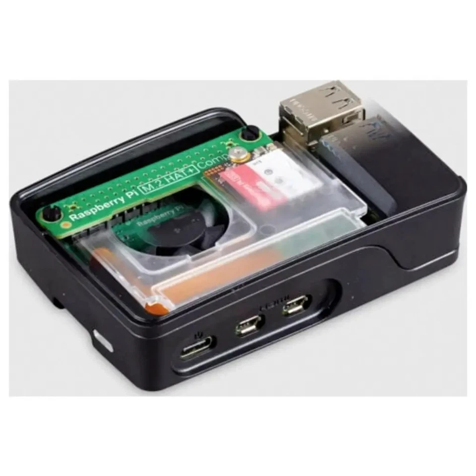 Raspberry Pi® M.2 HAT+ Compact Platine d'extension Raspberry Pi® - Photo 2/4