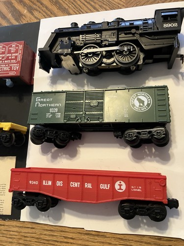 Juego Batería y Tren Lionel 8090 9339 9340 9342 9031 9024 Vintage 1979 a 1980 | Condition: Used
