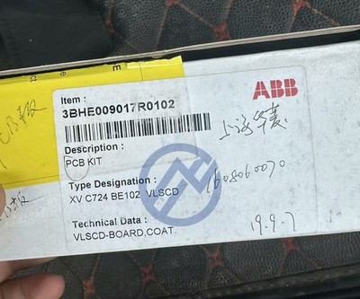 Brand new ABB 3BHE009017R0102 XV C724 BE102 Control Board 3BHE009017R0102 XV