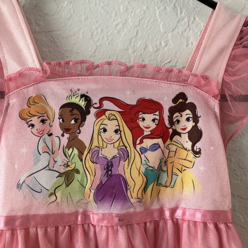 Disney Princess nightgown play dress girls size 3T Pink - Picture 2 of 4