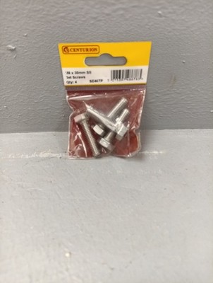 M8 x 30 mm SECHSKANTKOPF VOLLGEWINDESCHRAUBEN A2 EDELSTAHL - 4er Pack