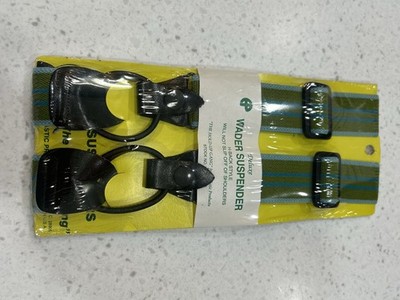 Deluxe Wader Suspenders The Hold Up Gang H Back Style New