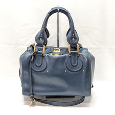 Borsa a mano a tracolla Chloe Paddington in pelle con chiave a lucchetto 2...