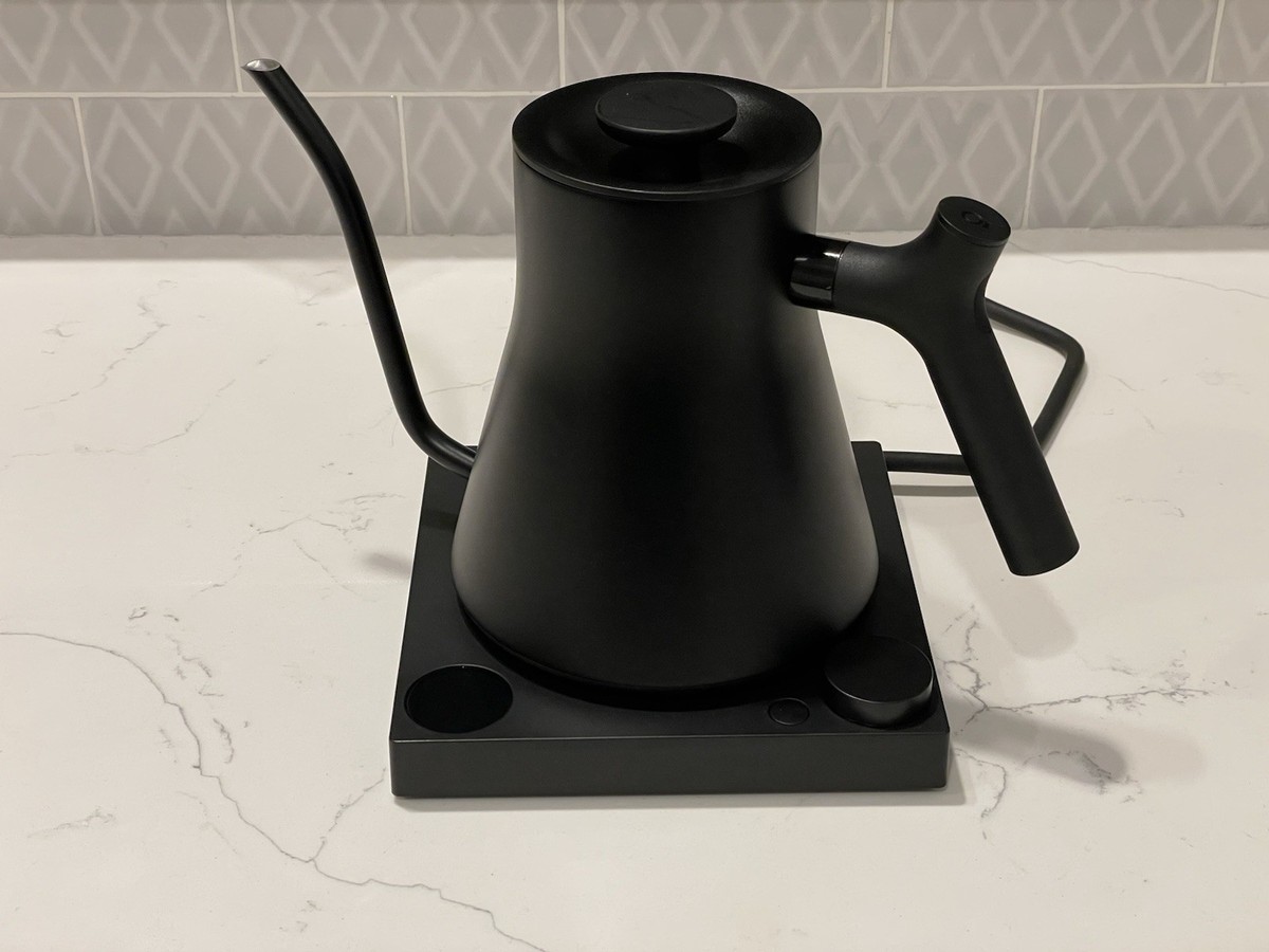 Fellow Stagg EKG Pro Electric Kettle Matte Black Gooseneck Coffee 