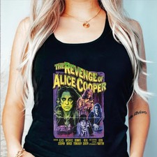 Retro The Revenge of Alice Cooper Tank Tops, Alice Cooper Rock Fans Unisex Tanks