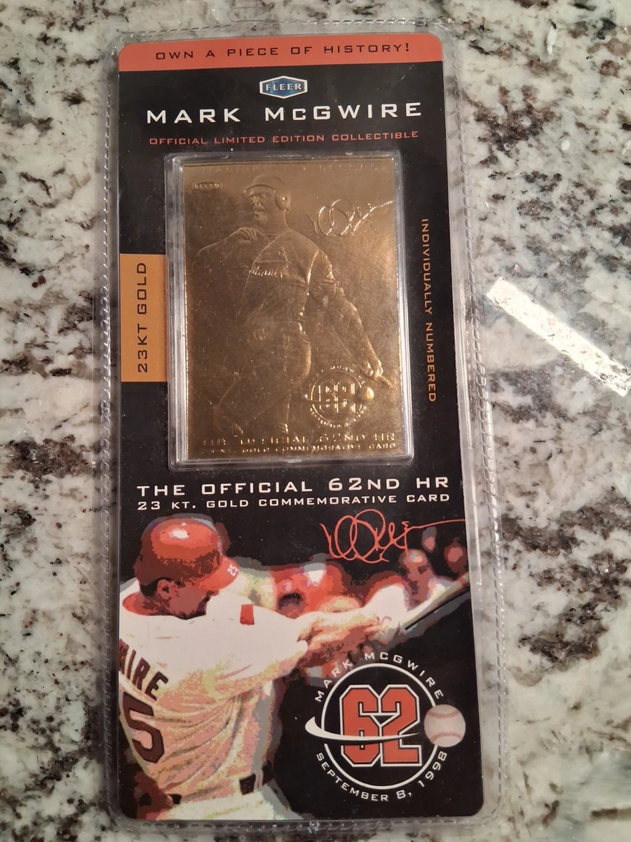 Mark Mcgwire 23 Kt Gold for sale | eBay