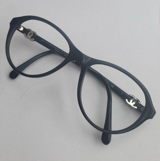 CHANEL Damen Brille Vollrand Kunststoff Schwarz 3226 53 16 135 inkl. Etui
