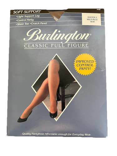 Burlington Classic Full Figure QUEEN 3 Wild Rice Strumpfhose - Bild 1 von 7