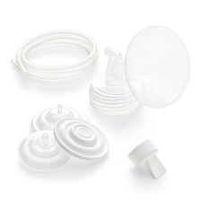 Wide Breast Shield Set For Milk Pump Medium 24mm Silicone Replacement Flange
