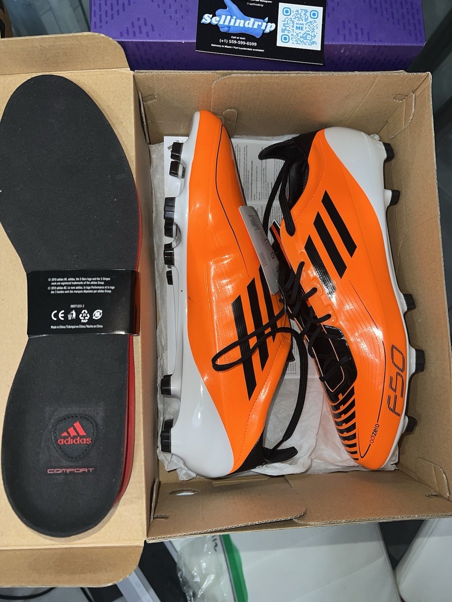 Adidas Orange F50 Adizero FG Limited Cleats NEW with Tags