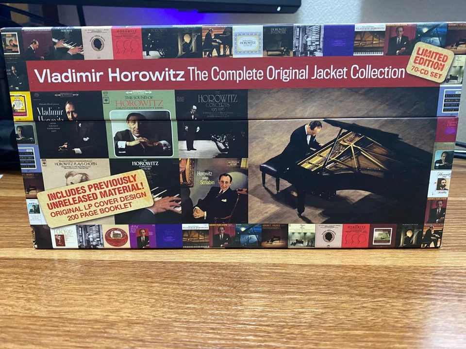 VLADIMIR HOROWITZ THE COMPLETE ORIGINAL JACKET COLLECTION 70CD-BOX d Foto 2 de 4
