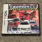Emergency! Disaster Rescue Squad (Nintendo DS, 2009) Destineer Brand New Sealed