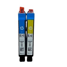 Genuine HP 923 Cyan  Yellow 2-Pack Color Ink Cartridge 2pk Set Lot OEM EXP 2027