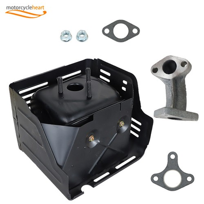 #ad Muffler Exhaust Fits For Honda GX390 GX340 11HP amp; 13HP With Manifold amp; Nuts $22.90