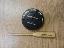 Vintage D.D. Adams Tuscarora Legend Jake-Taker Slate Turkey call W/ Striker
